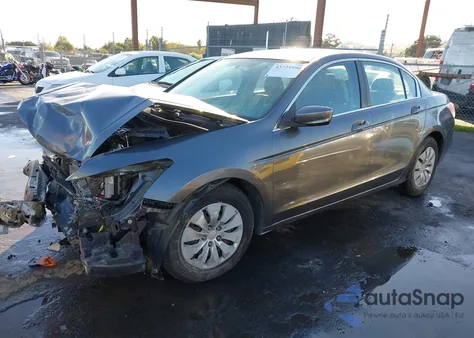 2012 Honda Accord 2.4 Lx из США, поврежденный, VIN 1HGCP2F37CA080791